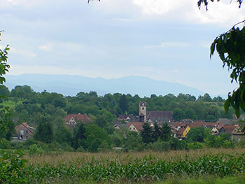 Landeck bei Emmendingen im nördlichen Breisgau