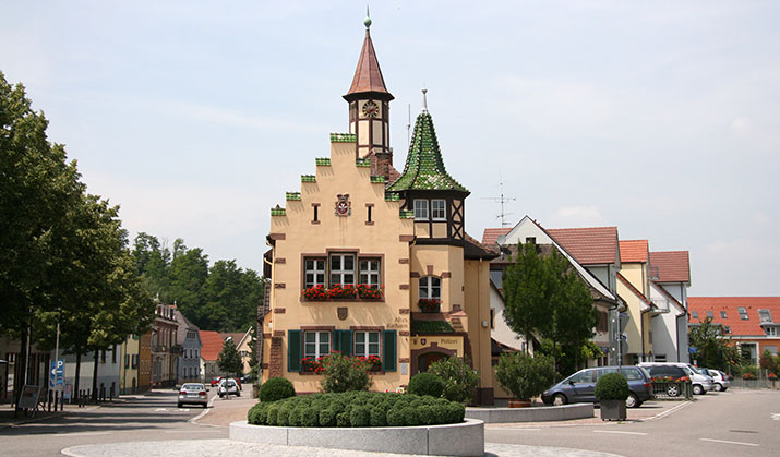 "Altes Rathaus" der Malteserstadt Heitersheim