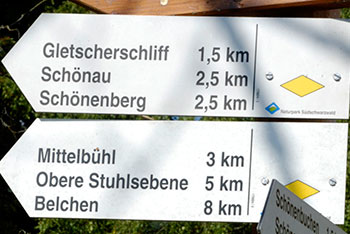 Aitern, Holzinshaus, Multen und Rollsbach im Naturpark Südschwarzwald