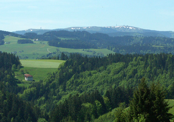 Feldberg - Blick von St. Märgen