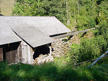 Historische Klopfsäge bei Frönd im Wiesental