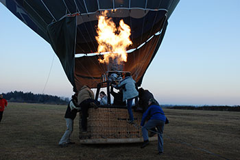 Heißluftballon