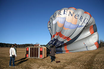 Heißluftballon