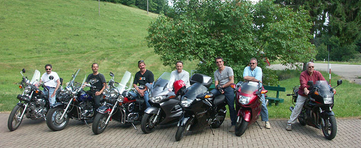 Motorradtour im Breisgau