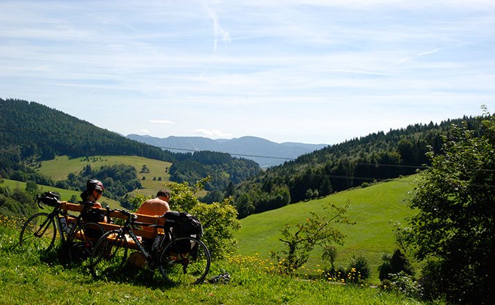 Mountainbike im Schwarzwald