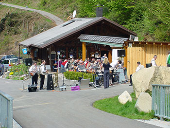 Bergwerkstüble am Besuchsbergwerk Teufelsgrund in Münstertal