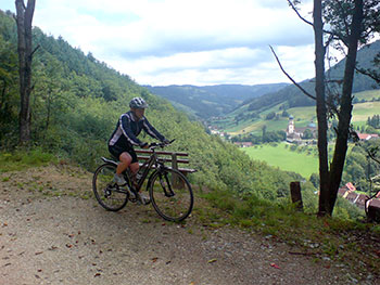 Mountainbike in Münstertal und Staufen