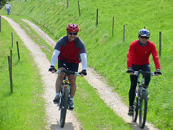 Mountainbike in Münstertal und Staufen