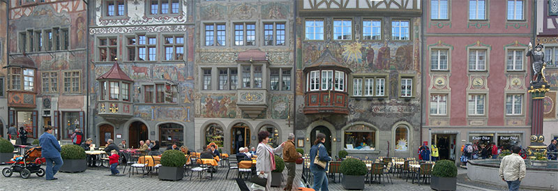 Radtour - Stein am Rhein,  Schweiz