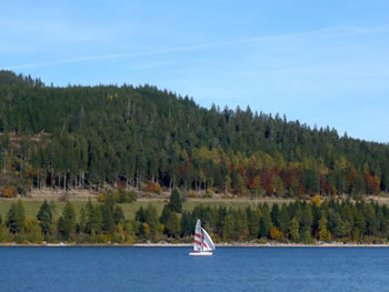 Schluchsee im Schwarzwald