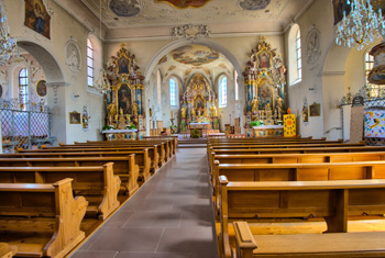 Kloster St. Märgen, ehemaliges Augustiner-Chorherrenstift, in St. Märgen im Schwarzwald