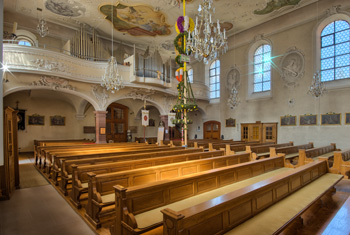 Kloster St. Märgen, ehemaliges Augustiner-Chorherrenstift, in St. Märgen im Schwarzwald