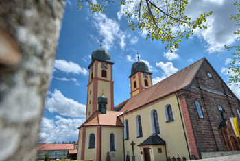 Kloster St. Märgen, ehemaliges Augustiner-Chorherrenstift, in St. Märgen im Schwarzwald