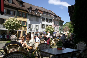 Gemütliches Cafe in Staufen